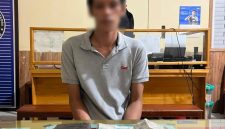 Mahasiswa diduga pengedar sabu di barito timur inisial AJP alias J. Foto: 1tulah.com/zakirin