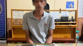 Mahasiswa diduga pengedar sabu di barito timur inisial AJP alias J. Foto: 1tulah.com/zakirin