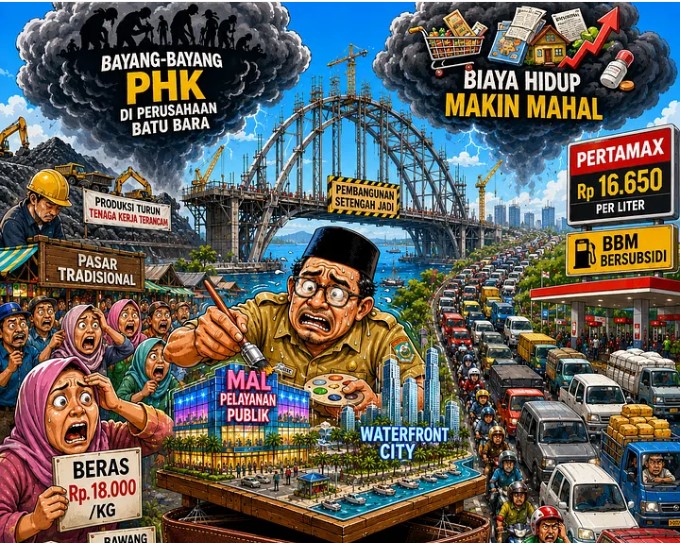 Ilustrasi kondisi kedaan masyarakat. foto Fahmi