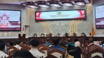 Dewan Perwakilan Rakyat Daerah (DPRD) Provinsi Kalimantan Tengah menggelar Rapat Paripurna Ke-3 Masa Persidangan III Tahun Sidang 2026 di Ruang Rapat Paripurna DPRD Kalteng, Kamis (25/6/2026).Foto:1tulah.com