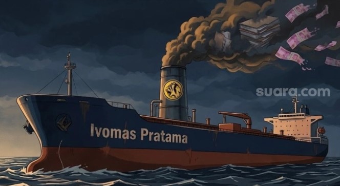 Ilustrasi kasus dugaan manipulasi ekspor CPO [Suara.com/Emma] 