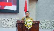 Wakil Gubernur Kalimantan Tengah Edy Pratowo menyampaikan Jawaban Gubernur atas Pemandangan Umum Fraksi DPRD terhadap Raperda Pertanggungjawaban Pelaksanaan APBD Tahun Anggaran 2025 pada Rapat Paripurna Ke-5 DPRD Provinsi Kalimantan Tengah di Palangka Raya, Senin (6/7/26).