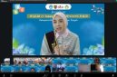 Bunda PAUD Provinsi Kalimantan Tengah, Aisyah Thisia Agustiar Sabran, menyampaikan arahan sekaligus membuka Sosialisasi Wajib Belajar 13 Tahun dan Masa Pengenalan Lingkungan Sekolah (MPLS) Jenjang PAUD secara daring, Senin (6/7/26).