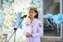 Pj. Sekretaris Daerah Provinsi Kalimantan Tengah Linae Victoria Aden mewakili Gubernur Kalimantan Tengah menyampaikan sambutan meresmikan Gedung Rehabilitasi NAPZA Terpadu RSJ Kalawa Atei di Desa Bukit Rawi, Kabupaten Pulang Pisau, sebagai upaya memperkuat layanan rehabilitasi dan kesehatan jiwa di Kalimantan Tengah. Rabu (15/7/26), 