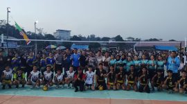 Penutupan Pekan Olahraga Kecamatan (Porcam) Laung Tuhup, Sabtu (11/07/2026).