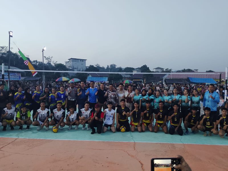 Penutupan Pekan Olahraga Kecamatan (Porcam) Laung Tuhup, Sabtu (11/07/2026).