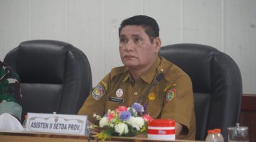 Asisten Perekonomian dan Pembangunan Setda Provinsi Kalimantan Tengah Anang Dirjo mengikuti Rapat Koordinasi Pengendalian Inflasi Tahun 2026 dan Evaluasi Dukungan Pemerintah Daerah terhadap Program 3 Juta Rumah secara virtual di Kantor Gubernur Kalimantan Tengah. Rakor membahas strategi menjaga stabilitas harga pangan, pengendalian inflasi, dan penguatan ketahanan pangan nasional. Senin, (20/7/26)