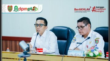 Plt. Kepala DPMPTSP Provinsi Kalimantan Tengah Rangga Lesmana menyampaikan capaian Provinsi Kalimantan Tengah yang berhasil meraih peringkat ke-7 nasional dengan predikat Sangat Baik dalam Penilaian Kinerja Pelayanan Terpadu Satu Pintu (PTSP) dan Kinerja Percepatan Pelaksanaan Berusaha Tahun 2026 oleh Kementerian Investasi dan Hilirisasi/BKPM RI.