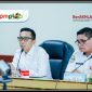 Plt. Kepala DPMPTSP Provinsi Kalimantan Tengah Rangga Lesmana menyampaikan capaian Provinsi Kalimantan Tengah yang berhasil meraih peringkat ke-7 nasional dengan predikat Sangat Baik dalam Penilaian Kinerja Pelayanan Terpadu Satu Pintu (PTSP) dan Kinerja Percepatan Pelaksanaan Berusaha Tahun 2026 oleh Kementerian Investasi dan Hilirisasi/BKPM RI.
