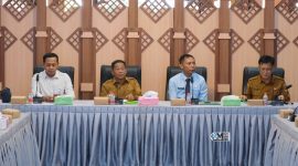 Sosialisasi Forum Kepatuhan Pelaksanaan Program Jaminan Sosial Ketenagakerjaan yang digelar di Aula Badan Perencanaan Pembangunan, Riset dan Inovasi Daerah (Bapperida) Kabupaten Murung Raya, Selasa (9/6/2026).