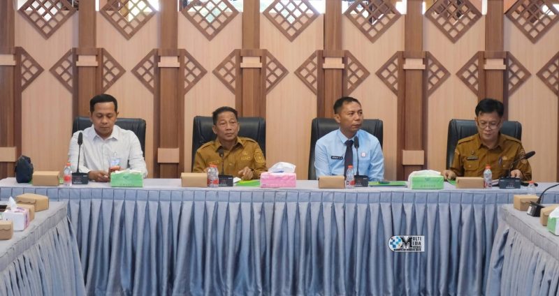 Sosialisasi Forum Kepatuhan Pelaksanaan Program Jaminan Sosial Ketenagakerjaan yang digelar di Aula Badan Perencanaan Pembangunan, Riset dan Inovasi Daerah (Bapperida) Kabupaten Murung Raya, Selasa (9/6/2026).