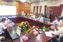 Pemkab Mura menggelar Rakor Standar Pelayanan Minimal (SPM) di Aula A Kantor Bupati Murung Raya, Rabu (10/6/2026). (Foto : Diskominfo SP)