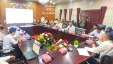 Pemkab Mura menggelar Rakor Standar Pelayanan Minimal (SPM) di Aula A Kantor Bupati Murung Raya, Rabu (10/6/2026). (Foto : Diskominfo SP)