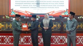 Pemkab dan DPRD Murung Raya Sepakati Perubahan Perda Pembentukan Perangkat Daerah