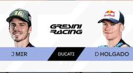 Gresini Umumkan Duet Joan Mir dan Dani Holgado Musim Depan. Instagram @gresiniracing