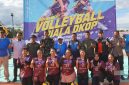 Turnamen Kejuaraan Bola Voli Piala Bergilir DKOP  Murung Raya dalam rangka Pekan Olahraga Kecamatan (PORCAM) Tahun 2026 di Kecamatan Laung Tuhup, Rabu (1/7/2026).