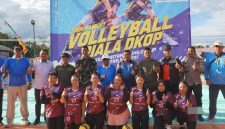 Turnamen Kejuaraan Bola Voli Piala Bergilir DKOP  Murung Raya dalam rangka Pekan Olahraga Kecamatan (PORCAM) Tahun 2026 di Kecamatan Laung Tuhup, Rabu (1/7/2026).