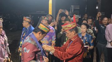 Foto Wakil Bupati Barito Utara, Felix Sonadie Y. Tingan, menghadiri pembukaan Sinode Umum ke-25 Gereja Kalimantan Evangelis
