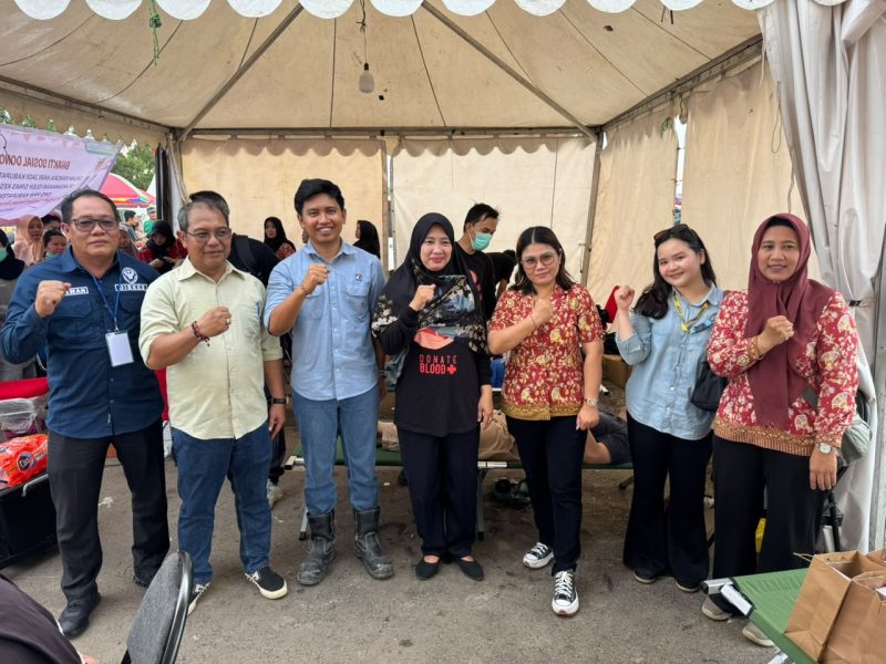 kegiatan donor darah dalam rangka memeriahkan Hari Ulang Tahun Kabupaten Barito Utara