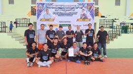 PWI Barito Utara Juara Turnamen Futsal Se-DAS Barito. (Foto : PWI Barito Utara)