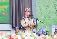 Foto Pemerintah Kabupaten Barito Utara menggelar Peringatan Hari Anak Nasional (HAN) ke-42 Tahun 2026 sekaligus deklarasi Gerakan Nasional Ruang Aman dan Nyaman Anak