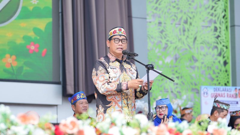 Foto Pemerintah Kabupaten Barito Utara menggelar Peringatan Hari Anak Nasional (HAN) ke-42 Tahun 2026 sekaligus deklarasi Gerakan Nasional Ruang Aman dan Nyaman Anak