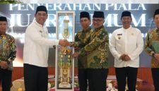 Foto Musabaqah Tilawatil Qur’an dan Hadis (MTQH) ke-53 Tingkat Kabupaten Barito Utara Tahun 2026 resmi ditutup oleh Bupati Barito Utara, H. Shalahuddin, di Aula DLH Kabupaten Barito Utara