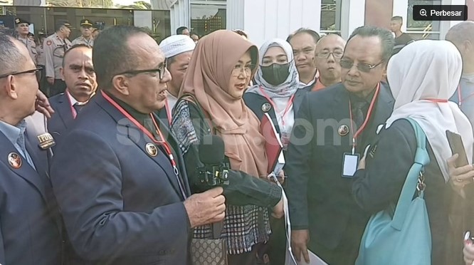 Terdakwa Tifauzia Tyassuma alias Dokter Tifa. (Suara.com/Dea) 