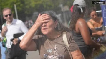 Gelombang panas ekstrem melanda wilayah timur laut Amerika Serikat, dengan Central Park, New York, mencatat suhu mendekati 38 derajat Celsius. [NY Post] 