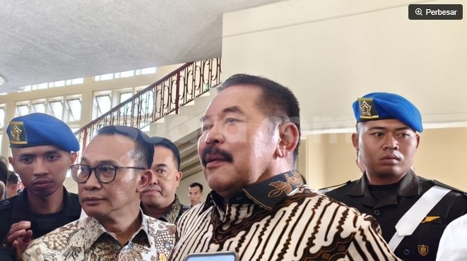 Jaksa Agung ST Burhanuddin. (Suara.com/Hiskia) 