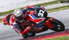 Muhammad Kiandra Ramadhipa pebalap muda binaan Astra Honda Motor. (Foto: AHM) 