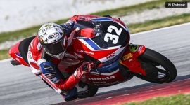 Muhammad Kiandra Ramadhipa pebalap muda binaan Astra Honda Motor. (Foto: AHM) 