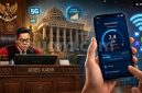 Mahkamah Konstitusi (MK) memutuskan agar kuota internet tidak hangus. (Suara.com/Syahda) 
