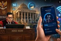 Mahkamah Konstitusi (MK) memutuskan agar kuota internet tidak hangus. (Suara.com/Syahda) 