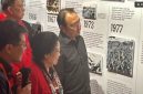 Megawati Hadiri Pameran “Meretas Jalan Demokras
