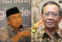 Kolase foto Busyro Muqoddas dan Mahfud MD. (ist) 