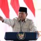 Prabowo Acungkan Telunjuk di Hadapan Panglima TNI, Kapolri, dan Jaksa. (tangkap layar) 