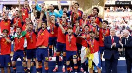 Spanyol juara Piala Dunia 2026 usai mengalahkan Argentina 1-0. Simak 7 rekor mentereng La Roja, dari hanya kebobolan satu gol hingga rekor tak terkalahkan. [Dok. FIFA] 