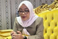Wakil Ketua I DPRD Kalteng, Riska Agustin Foto:Dok/1tulah.com