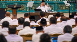 Presiden Prabowo Subianto memimpin Sidang Kabinet Paripurna di Kantor Presiden, Istana Negara, Jakarta, Senin (20/7/2026). [ANTARA FOTO/Galih Pradipta/nz] 