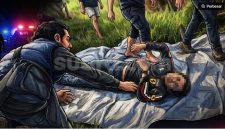 Ilustrasi tragedi penggerebekan bandar narkoba di Katingan, Kalimantan Tengah, berujung satu anggota polisi gugur dan dua lainnya hilang. (Dok. Suara.com) 
