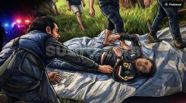 Ilustrasi tragedi penggerebekan bandar narkoba di Katingan, Kalimantan Tengah, berujung satu anggota polisi gugur dan dua lainnya hilang. (Dok. Suara.com) 