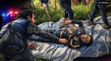 Ilustrasi tragedi penggerebekan bandar narkoba di Katingan, Kalimantan Tengah, berujung satu anggota polisi gugur dan dua lainnya hilang. (Dok. Suara.com) 