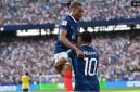Kylian Mbappe melontarkan candaan soal AC usai membawa Prancis lolos ke 16 besar Piala Dunia 2026. Les Bleus selanjutnya akan menghadapi Paraguay. [FIFA] 