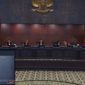 Tangkapan layar - Abdullah kuasa hukum DPR memberikan keterangan secara daring dalam sidang uji materiil UU Penyelenggara Ibadah Haji dan Umroh (PIHU) menyoal umroh mandiri, di Mahkamah Konstitusi, Jakarta, Selasa (28/7/2026). (ANTARA/YouTube/Mahkamah Konstitusi/Laily Rahmawaty) 