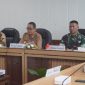 Staf Ahli Gubernur Kalimantan Tengah Bidang Ekonomi, Keuangan, dan Pembangunan, Yuas Elko, mengikuti Rapat Koordinasi Pengendalian Inflasi Tahun 2026 secara virtual dari Kantor Gubernur Kalimantan Tengah sebagai upaya memperkuat strategi pengendalian inflasi dan menjaga stabilitas harga pangan di daerah. Selasa (4/8/26).
