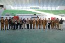Kepala Dinas PMD Provinsi Kalimantan Tengah bersama tim lintas instansi melakukan Risk Assessment di GOR Indoor Palangka Raya sebagai bagian dari persiapan Rakor Penyelenggaraan Pemerintahan Desa dan Kelurahan se-Kalimantan Tengah Tahun 2026.