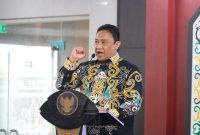 Wakil Gubernur Kalimantan Tengah Edy Pratowo membuka Entry Meeting Penilaian Opini Maladministrasi Penyelenggaraan Pelayanan Publik Tahun 2026 bersama Ombudsman RI di Aula Jayang Tingang, Kantor Gubernur Kalimantan Tengah, Palangka Raya. Kamis (6/8/26)