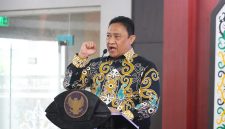 Wakil Gubernur Kalimantan Tengah Edy Pratowo membuka Entry Meeting Penilaian Opini Maladministrasi Penyelenggaraan Pelayanan Publik Tahun 2026 bersama Ombudsman RI di Aula Jayang Tingang, Kantor Gubernur Kalimantan Tengah, Palangka Raya. Kamis (6/8/26)