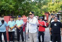 Gubernur Kalimantan Tengah Agustiar Sabran mengikuti Jalan Sehat dan Senam Bersama di halaman Masjid Ar-Rasyid Palangka Raya dalam rangka menyambut Maulid Nabi Muhammad SAW 1448 H dan HUT ke-81 RI, Minggu (9/8/26).